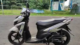 Motor Cantik Yamaha Soul GT 125 Silver body asli bawaan