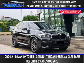 M Sport Odo=8k Bunga=4.5% GanjiL BMW X3 Xdrive 3.0i M Sport 2021 Yopi