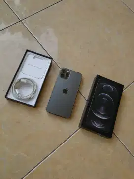 Iphone 12 Promax 256gb Dualsim fisik Fullset oryginal sinyal permanen