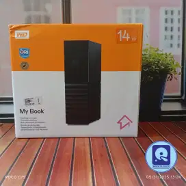 HDD Harddisk Hardisk External WD My Book 14TB NEW GRESS GARANSI ON