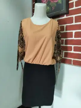 Mini dress cream