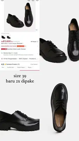 sepatu buccheri wanita
