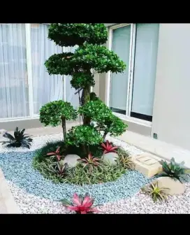 Tukang pembuatan/ Dekorasi taman minimalis