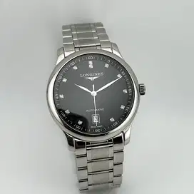 LONGINES Master Collection Black Dial and Diamond Indexs, L2.628.4