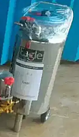 MESIN STEAM HONDA + KOMPRESOR LAKONI + TABUNG SALJU EAGLE