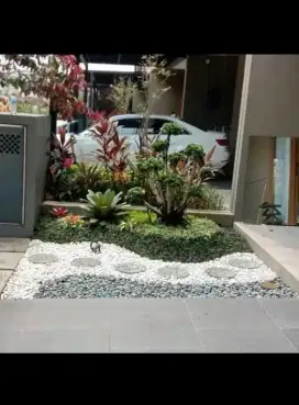 Jasa pembuatan taman minimis