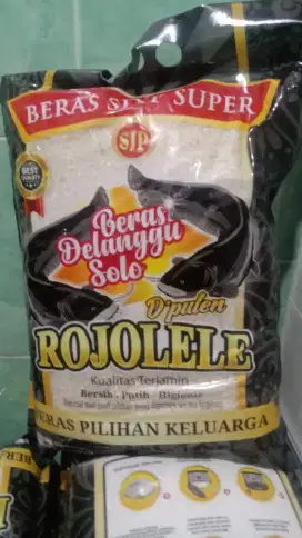 Jual beras raja lele dan daun suji murah