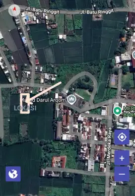 Jual tanah sawah batu ringgit