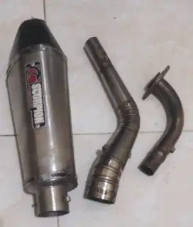Knalpot Yamaha Matic SCORPION TITAN SILENCER