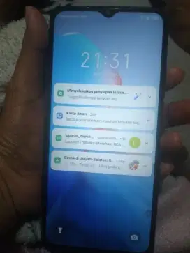 Infinix Smart 7 sidik jari Ram 4+4/64