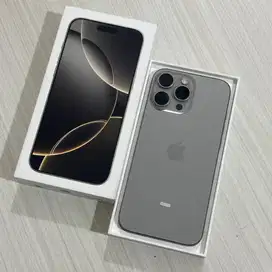 iphone 16 Pro Max 256 ibox bh 100 seminggu pakai super like new