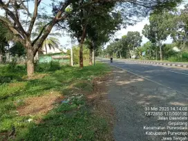 Disewakan tanah di jln. Daendeles Purwodadi pwr