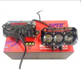 Lampu Sorot 3mata SIFCO, Terang, Sepasang