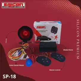 Alarm mobil merk silicon premium, awet