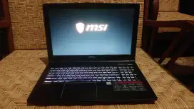 Msi gp62mvr 6rf 15.6 i7 6700hq gtx 1060  ram 12gb ssd 128gb hdd 1tb