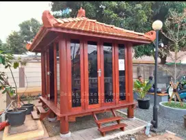 GAZEBO RUANG KACA