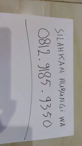 Dijual Rumah Baru