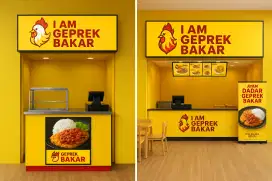 Franchise I Am Geprek Bakar Viral Laris dan mudah dipromosikan