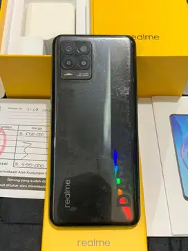 REALME 8 NFC 8+5/128 FULLSET ORI NO MINUS BON PEMBELIAN ADA