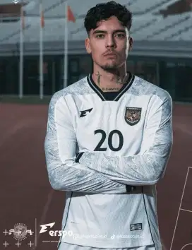 Jersey ORIGINAL Timnas Indonesia away 2025