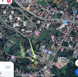 Tanah belakang kampus teknik UNHAS luas 920 m2