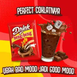 ecer harga grosir drink beng beng coklat gratis ongkir surabaya