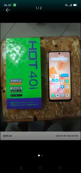 Infinix 404i masih mulus no mines