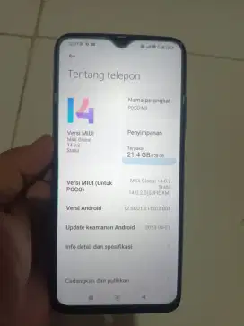 Di jual BU cepat hp poco M3 ram 6/128, lokasi jakpus