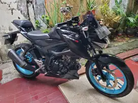 Suzuki Gsx 150s 2020 Hitam full orisinil.