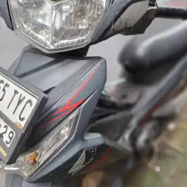 Dijual Honda supra x Th2018 warna hitam surat2 lengkap