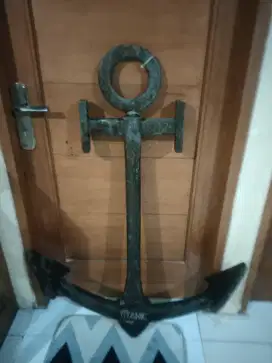 Jangkar kayu antik 120cm x 90 cm