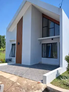 Jual Rumah Scandinavian Asri nan Nyaman hanya 20 menit ke Tol