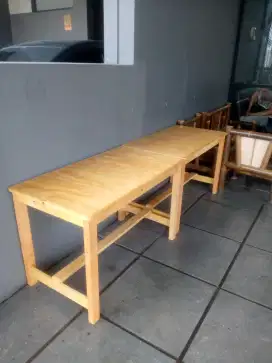 Meja makan serbaguna 100×50×75
