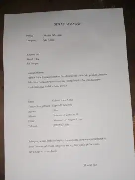 INFO LOKER KERJAAN