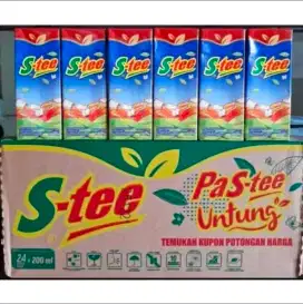 S-tee kotak 1 karton isi 24 pcs