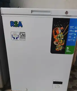 Dijual Murah RSA chest freezer type CF-110, CF-160,Cf-210