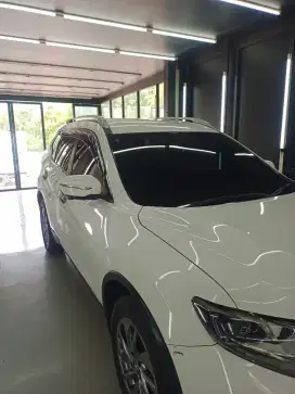 Kaca film mobil dan gedung
