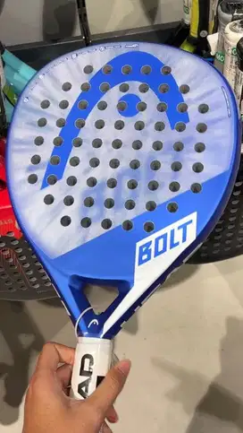 Dijual raket padel paddle head bolt biru new baru