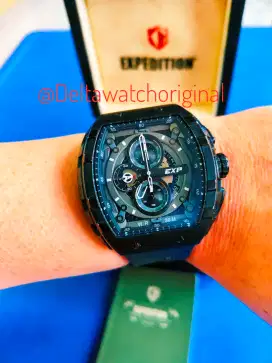 Expedition E-6782-M Sports RM Chronograph Fullblack Fullset Original