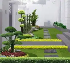Jasa taman pembuatan taman minimalis