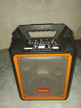 Speaker Portable Baretone 6 Inch Original Max 06m Bluetooth