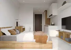 Apartemen Studio Tower Barberry  #Full Furnished
