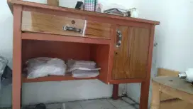 Meja kasir kayu jati