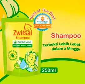 Zwitsal shampoo bayi Aloe Vera, Kemiri & Seledri