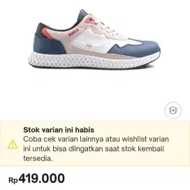 Di jual ae: Sepatu Pria Nokha Musi Finn 2.0 Navy size 39
