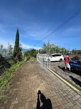 Tanah kawasan vila lingkungan aman batu