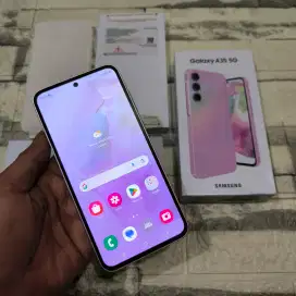Samsung A35 5G Sein (8/256) Mulus Pemakaian Fullset Ori