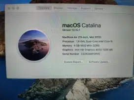Macbook air 13' mid 2012