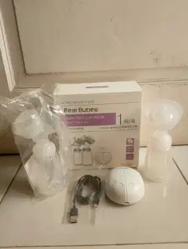 Pompa ASI Real Bubee Electric Dua Botol