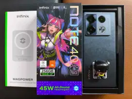 infinix note 40 pro 5g 8/256 fullset